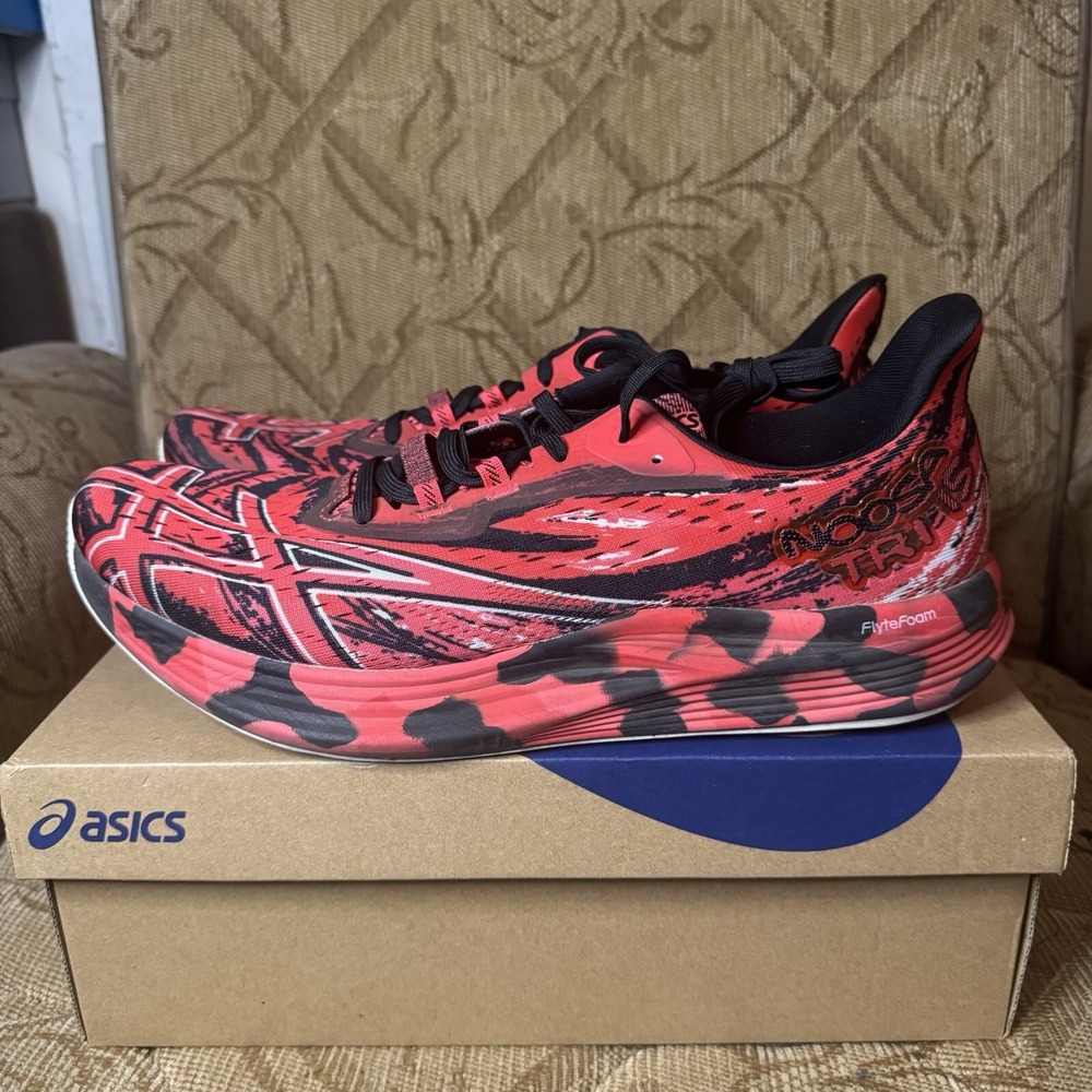 ASICS Men's Running Shoes NOOSA TRI 15 1011B609 Electric Red‎ / Diva Pink Japan